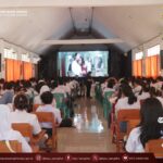 KPU Sangihe Goes to school, Gelar Sosialisasi Pilkada dan Nobar “Tepatilah Janji”