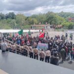 Mahasiswa Papua Datangi DPRD Sulut, Gelar Aksi Tolak Transmigrasi