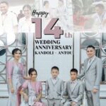 Hut Ke 14 Tahun Keluarga Kandoli – Antou, RK Sebut Keluarga adalah penyemangat