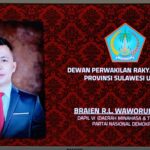 Legislator Partai Nasdem Braien Waworuntu Pimpin Komisi I DPRD Sulut
