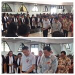 Ibadah Bersama Jemaat Sentrum Dame Tosuraya, RK-FT Berikan Bantuan Untuk Pembangunan Gereja dan Kolom
