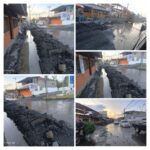 Menjawab Keluhan Masyarakat,Jalan di Depan SPBU Tombatu Mulai Diperbaiki, Capt Remly Kandoli Apresiasi Pemprov Sulut