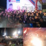 Berlangsung Sukses, Final Sepak Takraw Cup NK-STA di Kelurahan Gogagoman Diakhiri Dengan Pesta Kembang Api
