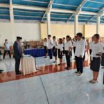Pengawas TPS Tahuna Barat Dilantik, Takaendengan: Jaga Netralitas dan Integritas
