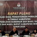 Hasil Rekapitulasi Penghitungan Suara, RD – Vasung Sah Jadi Pemimpin Kabupaten Minahsa