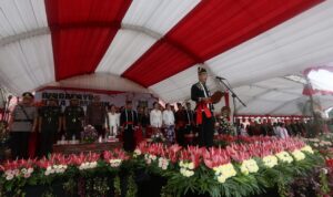 Pimpin Upacara HUT Kota Tomohon ke-22, Hal ini yang Dikatakan Caroll Senduk