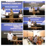 Ketua Dewan Sophia Antou Dampingi Pj Bupati Mitra Denny Mangala Terima LHP Kinerja APBD dan JKN dari BPK Sulut