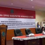 Paripurna Perubahan Kedua Atas Peraturan DPRD MINUT