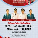 Jajaran Dinas Pertanian Mitra Ucapkan Selamat Atas Dilantiknya RK-FT Sebagai Bupati dan Wakil Bupati Mitra
