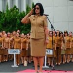 Sekda Lynda Pimpin Apel Awali Kerja Awal Bulan April,