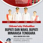 Pemerintah Dan Masyarakat Kelurahan Wawali Mengucapkan Selamat Atas Dilantiknya Bupati Dan Wakil Bupati Minahasa Tenggara 