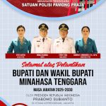 Ronald Kandoli Dan Fredy Tuda Resmi Bupati Dan Wakil Bupati Mitra, Kepala Satuan Polisi Pamong Praja Irwan Abdjulu Mengucapkan Selamat Dan Sukses