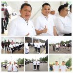 Semangat Ronald Kandoli dan Fredy Tuda Terpancar Saat Ikuti Gladi Pelantikan Persiapan Pelantikan