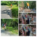 Sambut Ramadhan, Pemerintah Desa Tababo bersama Warga Gelar Aksi Bersih  Bersih Lingkungan