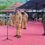 Bupati Kepulauan Sangihe Pimpin Apel Kerja Perdana, Ajak ASN Tingkatkan Komitmen dan Reformasi Birokrasi