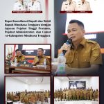 Bupati Ronald Kandoli Pimpin langsung Rakor Bersama Kepala OPD