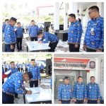Kasat Pol PP Mitra Tandatangani Perjanjian Kinerja dan  Pakta Integritas