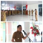 Pimpin Apel, Bupati Ronald Kondoli Ingatkan ASN Dan Calon P3K Disiplin Kerja