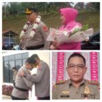 Jajaran Satuan Polisi Pamong Praja Kabupaten Minahasa Tenggara Menyampaikan Selamat Bertugas Dan Selamat Datang Kepada Kapolres Minahasa Tenggara