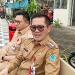 JGKWL Cek Langsunf Pekerjaan Pendestrian di Pusat Kota Airmadidi