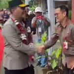 Bupati Joune Ganda Menyambut Kedatangan Kapolda Sulut Dalam Kunjungan di Polres Minut