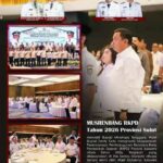 Wabup Fredy Tuda Hadiri Musrenbang RKPD Provinsi Sulut Tahun 2026
