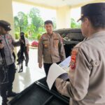 Kapolres Mitra Cek Kendaraan dan Senpi Dinas, Pastikan Kesiapan Operasional