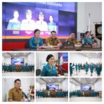 Ketua TP PKK Kabupaten Minahasa Tenggara Ny. Stefa Kandoli Antou Lantik Pengurus TP PPK Kecamatan 