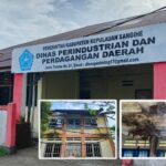 Rusak Parah, Kantor Disperindag Sangihe pindah di Ruko Lantai 2