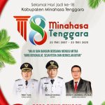 Ucapkan Selamat HUT Mitra ke-18 Pemerintah Desa Buku Tengah Kecamatan Belang Apresiasi Kepemimpinan Bupati dan Wakil Bupati 
