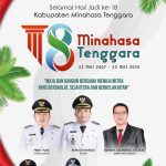 Pemerintah Dan Masyarakat Kelurahan Wawali Ucapkan Selamat HUT ke-18 Kabupaten Minahasa Tenggara 