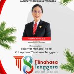 Ketua DPRD Kabupaten Minahasa Tenggara Sophia Antou Mengucapkan Selamat HUT Kabupaten Mitra Ke – 18