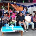 Bupati Minahasa Utara Joune Ganda Resmi Membuka Acara Kompetisi Kolintang di Desa Lembean