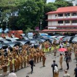 Bupati Joune Ganda Periksa Aset Kendaraan Dinas Pemkab Minut