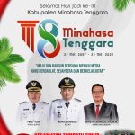Ucapkan Selamat HUT Mitra ke-18, Pemerintah Kecamatan Tombatu Timur Apresiasi Kepemimpinan Bupati Dan Wakil Bupati 