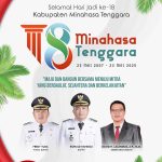Jajaran UPTD Rumah Sakit Mitra Sehat  Ucapkan Selamat HUT ke-18 Kabupaten Minahasa Tenggara 