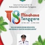 Jajaran Pemerintah Kecamatan Ratahan Ucapkan Selamat HUT ke-18 Kabupaten Minahasa Tenggara 