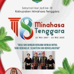 Jajaran Dinas Ketahanan Pangan Kabupaten Minahasa Tenggara Mengucapkan Selamat HUT Mitra Ke-18 Tahun 2025