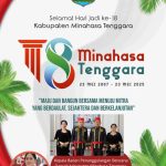 Jajaran BPBD Minahasa Tenggara Ucapkan Selamat HUT Mitra ke – 18