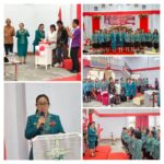 Wakili Ketua TP PKK,Sekertaris TP-PKK Mitra Sandra Tuda Kindangen Melantik TP PKK Kecamatan Tombatu Timur Sekaligus Hadiri HUT Ke 15 Tahun Desa Molompar Dua Selatan 