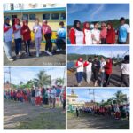 Sambut HUT Mitra Ke-18, Jajaran Pemerintah Desa Buku Selatan Ikut Serta Dalam Kegiatan Apel dan Jalan Sehat