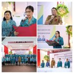 Ketua TP PKK Kabupaten Minahasa Tenggara Melantik TP-PKK Kecamatan Ratahan Dilantik