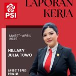 Anggota DPRD Sulut Hillary Tuwo Laporkan Kinerja Wakil Rakyat Ke Publik