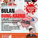 Peringati Lahirnya Putra Sang Fajar, DPC PDI Perjuangan Minahasa Tenggara Akan Gelar Fun Run 5 K