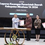 Pemkab Minahasa Kembali Raih Penghargaan WTP Berturut – Turut Dari BPK RI