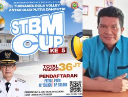Puluhan Klub Voli se-Sulut Bakal Bersaing Perebutkan Piala Wali Kota Bitung di Open Turnamen STBM Cup V