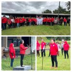 DPC PDI Perjuangan Minahasa Tenggara Gelar Upacara Bendera Harlah Pancasila