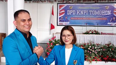 Dipimpin Syalom Mokorimban, KNPI Tomohon Siap Bersinergi dengan Pemerintah Kota dan Komunitas Pemuda
