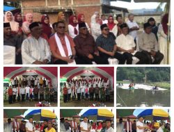 Peringatan 1 Muharam 1447 Hijriah, Bupati Mitra Didampingi Ketua TP PKK Hadiri Pembukaan Kegiatan Lomba Dayung 