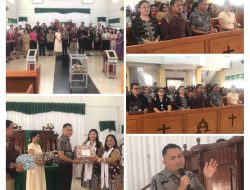 Jajaran Pemerintah Kabupaten Minahasa Tenggara Beribadah Bersama Dengan Jemaat Silo Watuliney Wilayah Belang
